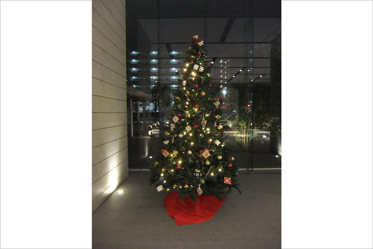 イベント風景(クリスマスツリー)